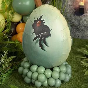 Balão Ovo de Dinossauro Jurassic World Foil, 64 cm