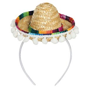 Bandolete com Mini Chapéu Mexicano