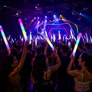 Bastão Led Luminoso em Esponja