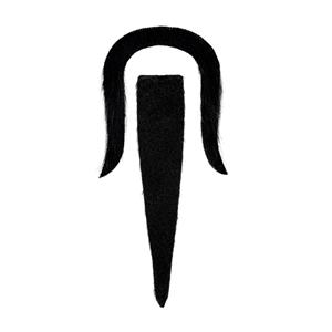 Bigode e Pêra Preto Chinês Samurai