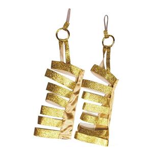 Braceletes Douradas de Deusa Grega