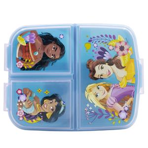Caixa 3 Divisórias Princesas Disney Courageous