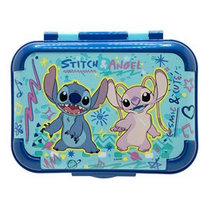 Caixa para Lanche Stitch e Angel