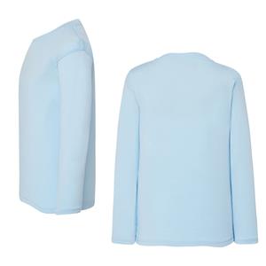 Camisola Básica Lisa Azul, Criança