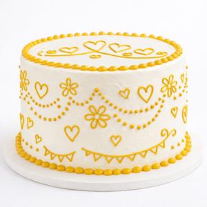 Caneta de Gel Alimentar Amarelo, 20 gr.