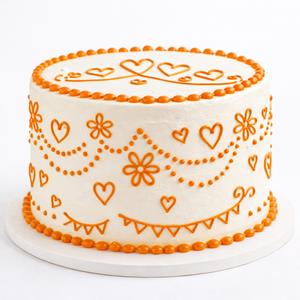 Caneta de Gel Alimentar Laranja, 20 gr.