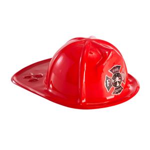 Chapéu Bombeiro Vermelho em Plástico, Criança