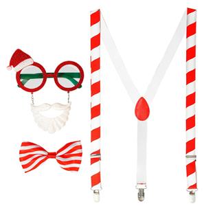 Conjunto Acessórios Pai Natal Fashion