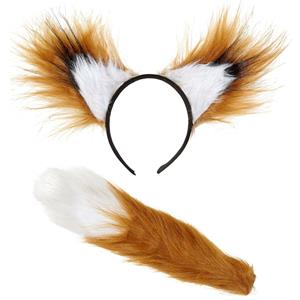 Conjunto de Acessórios Raposa Felpuda