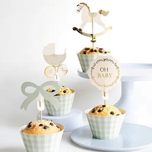 Conjunto Toppers e Formas Oh Baby