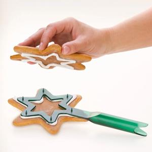 Cortador Estrela de Natal com Suporte, Tescoma