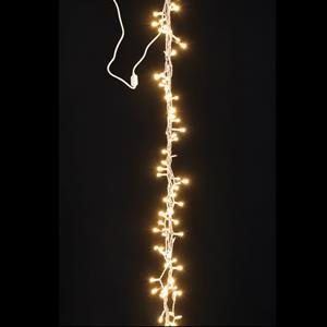 Cortina com Lianas 2mt com Flash Led Branco Quente