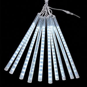 Cortina Tubos LED Pingo de Gelo Branco Frio, 50 cm