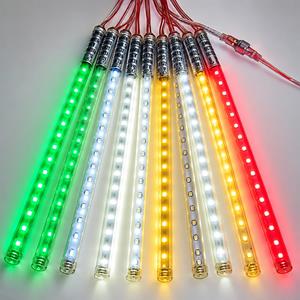 Cortina Tubos LED Pingo de Gelo Multicolor, 50 cm