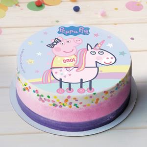 Disco Comestível Peppa Pig, 20 cm