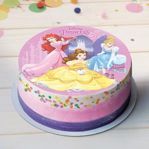 Disco Comestível Princesas Disney, 20 cm
