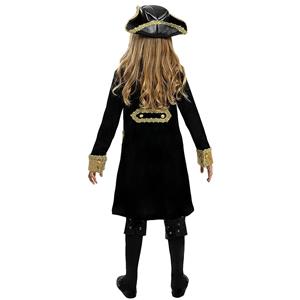 Fato Capitã Pirata Colonial, Criança