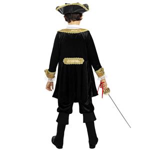 Fato Capitão Pirata Colonial, Criança