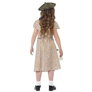 Fato Menina Evacuada Anos 40, Criança