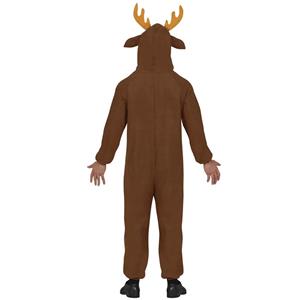 Fato Rena com Capuz e Chifres, Adulto