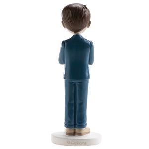 Figura Primeira Comunhão Menino com Terço