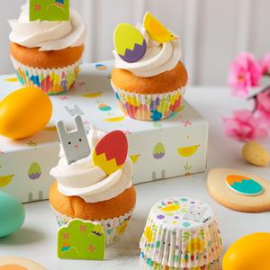 Formas de Cupcakes Doce Páscoa, 36 unid.