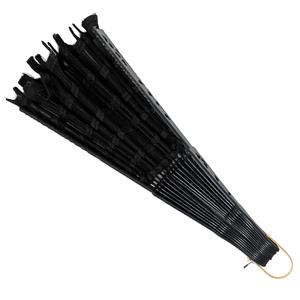 Leque Gótico Preto