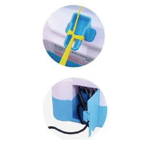 Máquina de Encher Balões Elétrica Azul Claro