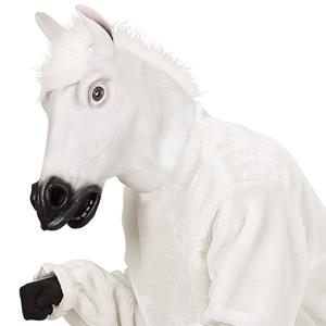 Máscara Cavalo Branco em Látex