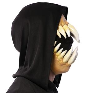 Máscara Monstro com Presas Grandes em Látex