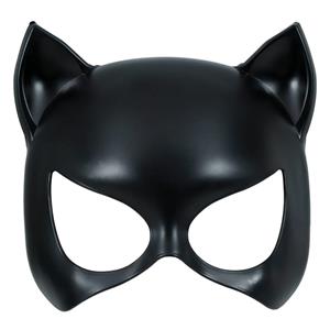 Mascarilha Gato Preto com Orelhas