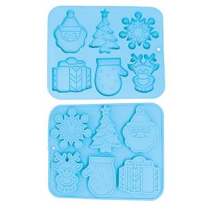 Molde Silicone Figuras de Natal