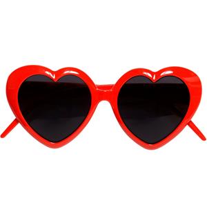 Óculos Lolita Corações Vermelhos