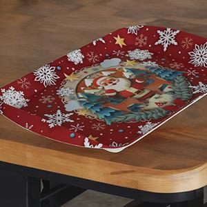 Tabuleiro Pai Natal Amoroso, 39 cm