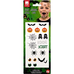 Tatuagens Adesivas Figuras Halloween