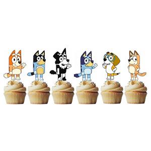 Toppers As Aventuras da Bluey, 6 unid.