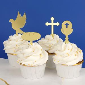 Toppers Comunhão e Crisma, 4 unid.
