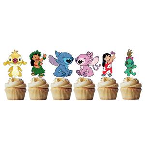 Toppers Lilo e Stitch, 6 unid.