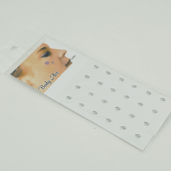 Adesivo Gota Brilhante, 24 Unid.