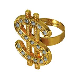 Anel Dólar Dourado