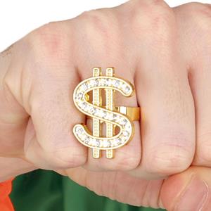 Anel Dólar Dourado