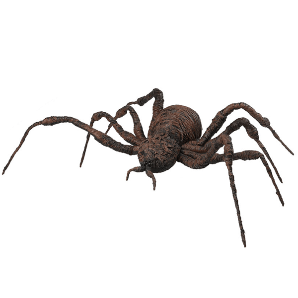 Aranha Castanha Decorativa, 50 x 40 cm