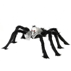 Aranha Peluda com Cabeça de Caveira, 60 x 17 cm