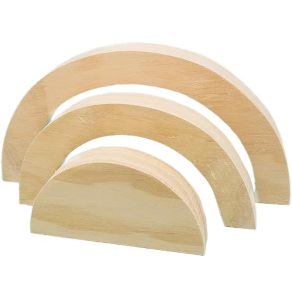 Arco-íris Decorativo em Madeira