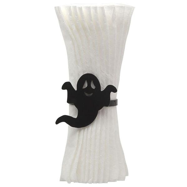 Argola Fantasma Preto para Guardanapos