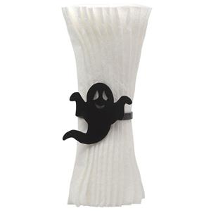 Argola Fantasma Preto para Guardanapos