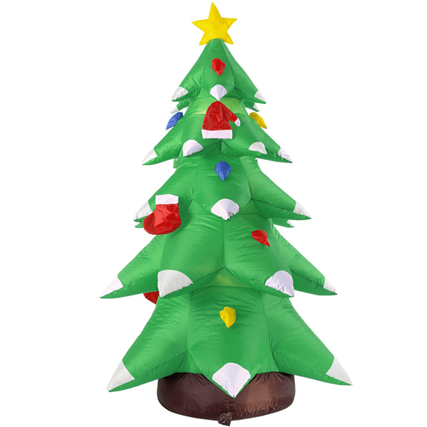Árvore de Natal Insuflável com Luz, 183 cm