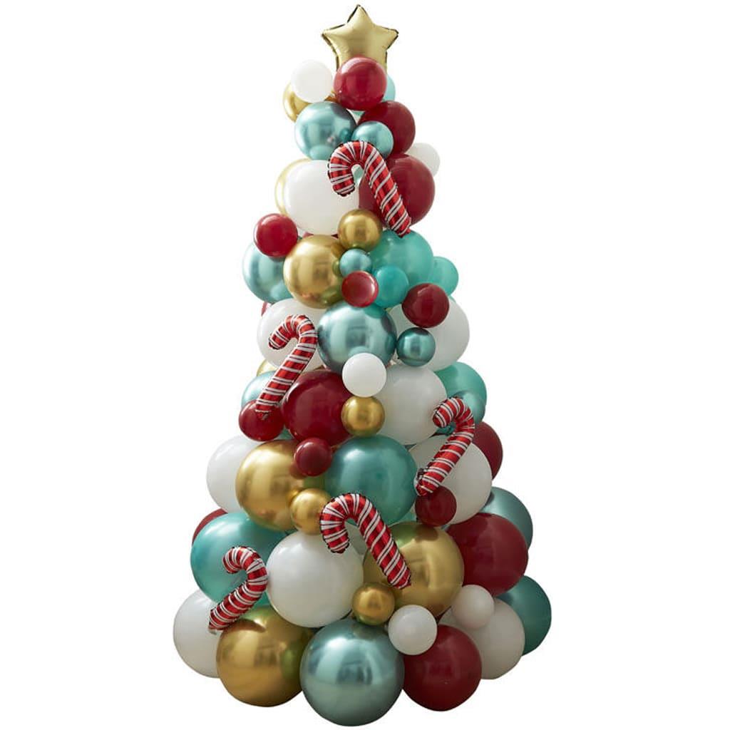 Árvore Natal de Balões Candy 