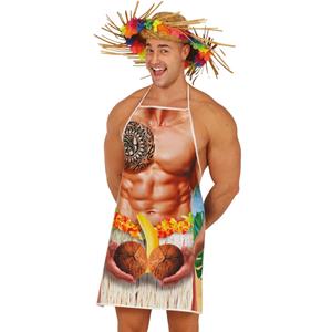 Avental Homem Havaiano Exótico