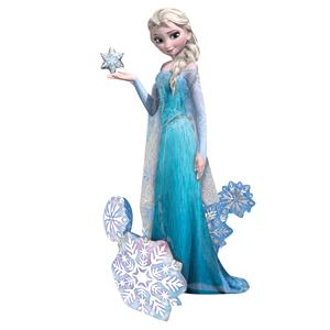 Balão AirWalker Elsa Frozen, 144 Cm